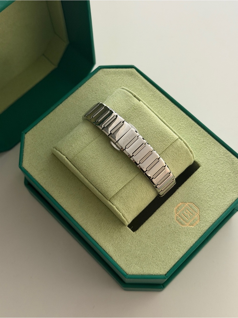 Lola Rose Urban Blue Square Quartzite Jade Watch - Picture 5 of 6